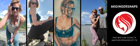 OnlyFans header picture akgingersnaps