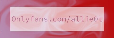 Image d'en-tête OnlyFans allie0t