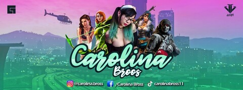 OnlyFansのヘッダー画像 carolinabross