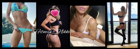 OnlyFansのヘッダー画像 fitness_nikki