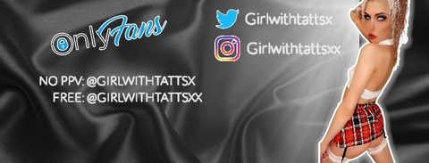 OnlyFans header picture girlwithtattsx