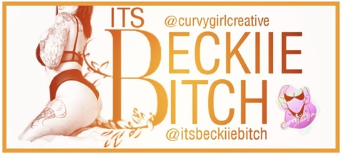 OnlyFansのヘッダー画像 itsbeckiiebitch