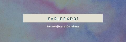 OnlyFansのヘッダー画像 karleexd01