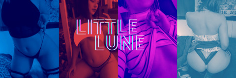 OnlyFans header picture littlelunargirl