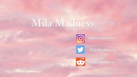 오직 팬들만 볼 수 있는 milamadness.free의 헤더 사진