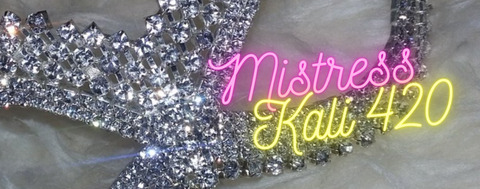 OnlyFans header picture mistresskali420