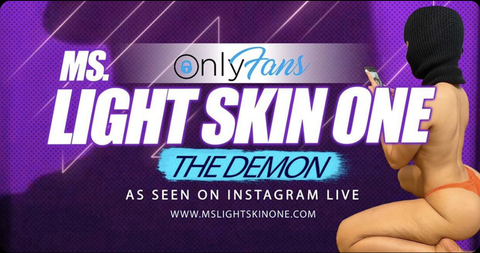 OnlyFans header picture mslightskinone