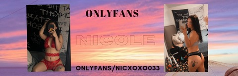 OnlyFansのヘッダー画像 nicxoxo033