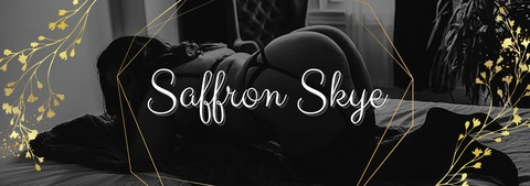 OnlyFansのヘッダー画像 saffronskye