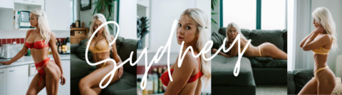 OnlyFans header picture sydthebabe