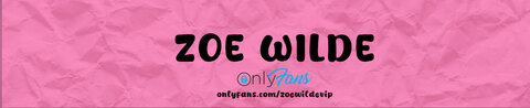 오직 팬들만 볼 수 있는 zoewildevip의 헤더 사진
